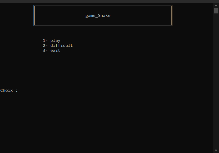 Game_Snake